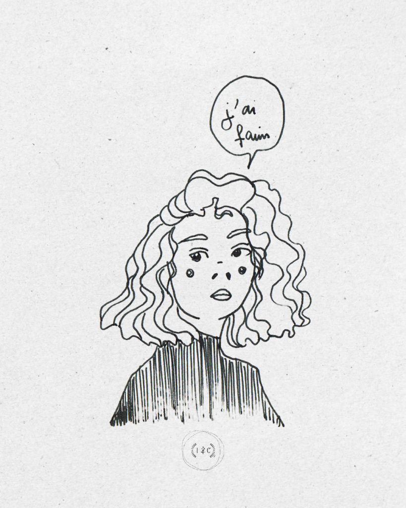 Illustration "J'ai faim"