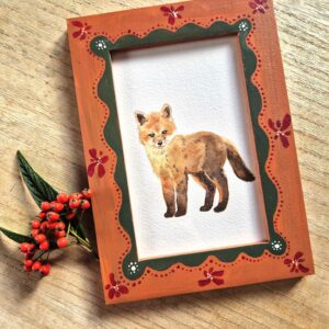 Petit Renard Aquarelle Originale