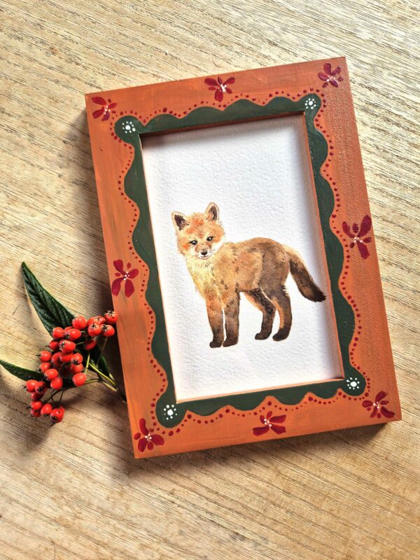 Petit Renard Aquarelle Originale